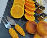 صورة لخطوة 2 من وصفة كب كيك البرتقال 🍊🍊😋