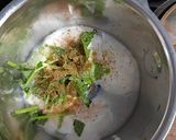 A picture of step 1 of Sattu Masala Buttermilk.