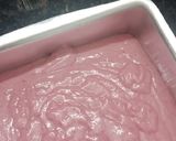 A picture of step 4 of Eggless strawberry cake.