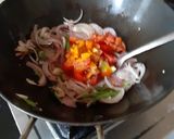 A picture of step 2 of Poori sagu and chapathi.