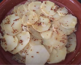 Foto del paso 3 de la receta: Pastel de patata a la mostaza con lacón