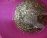 A picture of step 1 of Theeki khichri.