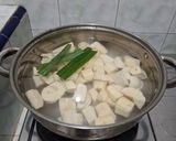 Foto langkah ke 2 dari resep Kolak Ketela + Pisang + Nangka🍌🥥 Kuah Santan Kental Manis Legit.