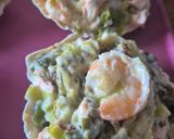 Une image de l'étape 4 de Coquilles saumon gambas et poireaux crème légère au Cookeo infinity 😀.