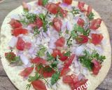 A picture of step 6 of Masala Papad.