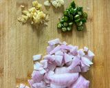 A picture of step 2 of Aloo Parwal 🥗🥗.