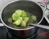 Hình bước làm 5 của món Cải thìa xào dầu hào
