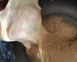 Foto langkah ke 3 dari resep Roti Sobek Merah Putih (Metode Autolisis).