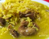 Foto del paso 5 de la receta Arroz con mollejas, pollo y caldo casero