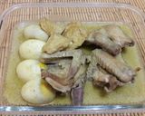 Foto langkah ke 4 dari resep Opor ayam telur tahu.