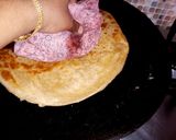 A picture of step 10 of Andy wala paratha.