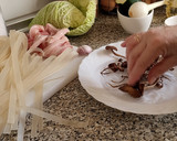 Foto del paso 3 de la receta: Fideos de Arroz con Cerdo y Salsa Hoisin