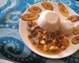 Foto del paso 13 de la receta: OSOBUCO EN SALSA SEMI DEMIGLAS, CON ZANAHORIA 🥕 PAPA, y CEBOLLA
