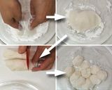 Une image de l'étape 7 de Bonhommes de neige.- Jouyo Manju (Wagashi).