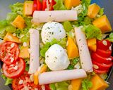 Une image de l'étape 1 de Salade Burrata.