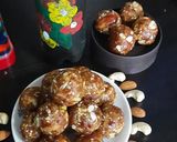 खजूर ड्रायफ्रूटस लाडू रेसिपी (khajur dry fruits ladoo recipe in marathi) रेसिपी स्टेप 4 फोटो 