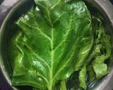 A picture of step 1 of Full Spinach Fritters (JAIN FOOD).