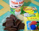 Foto langkah ke 3 dari resep Puding lumut coklat.