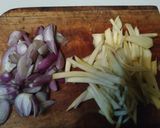 Foto langkah ke 3 dari resep Jengkol sambal mangga.
