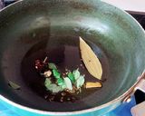A picture of step 2 of Elephant Yam (Suran) cooked with Shrimps.