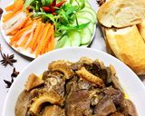 Hình bước làm 4 của món Phá Lấu Bò