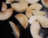 A picture of step 2 of Sausage and Apples.