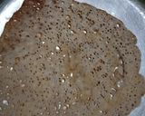 A picture of step 3 of Masala(little) dosa.