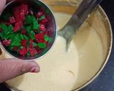 A picture of step 6 of Kesar Custard Kulfi.