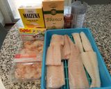 A picture of step 1 of Monkfish or Rosada in Green Sauce with Shrimp.