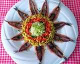 Foto del paso 9 de la receta: Rueda de boquerones en salazón y alguna que otra cosita más