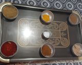 A picture of step 1 of Frankie Masala.