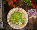 Foto langkah ke 2 dari resep Tumis Cumi Asin dan Petai.