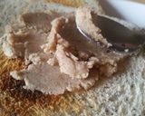Foto del paso 2 de la receta Merienda saludable rápida de tostadas con crema de cacahuetes 🥜