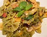 รูปขั้นตอนการทำที่ 4 ของ Pesto Pasta with MushroomFired Egg (Non-Oil)