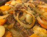 Foto del paso 5 de la receta: Vacío al horno con verduras al vino 🥩🥔🥕🧅🍠