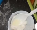A picture of step 4 of Doughboys with veggies.