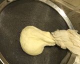 A picture of step 2 of Sponge Rose Roshogolla.