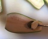 Foto del paso 2 de la receta Calabacines rellenos gratinados