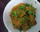 A picture of step 7 of Achar Gosht.