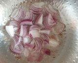 A picture of step 1 of French beans curry.