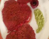 A picture of step 5 of Beetroot Oats Healthy Chilla.