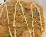 A picture of step 9 of Shrimp Avocado Fried Rice.
