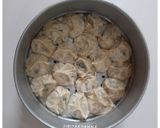 A picture of step 2 of Veg Momo - Palak, Paneer and Cheese Momo.