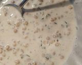A picture of step 3 of Boondi Raita.