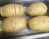 Foto del paso 1 de la receta: Patatas Hasselback