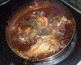 A picture of step 6 of Peppered chicken.
