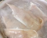 Hình bước làm 1 của món Gỏi bồn bồn tai heo