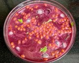 A picture of step 3 of Dragon Fruit Pani Puri.