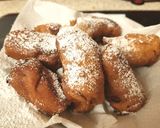 A picture of step 7 of Banana fritters 💚.