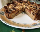 A picture of step 14 of Plum and Almond Clafoutis with Chickpea Flour.